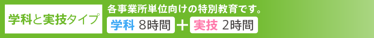 学科と実技タイプ